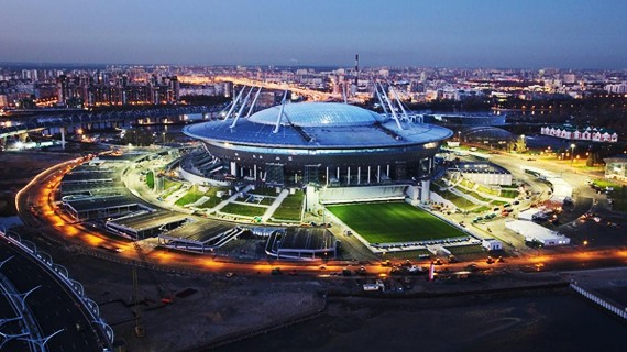 Nuovo stadio St. Petersburg Arena