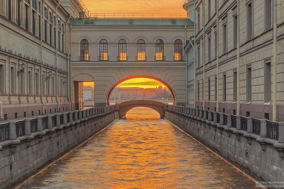 il ponte del'Hermitage San Pietroburgo