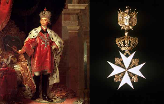 Paolo I - il Maestro dei cavalieri dell'ordine di Malta